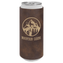 Rustic/Gold Leatherette Slim Beverage Holder