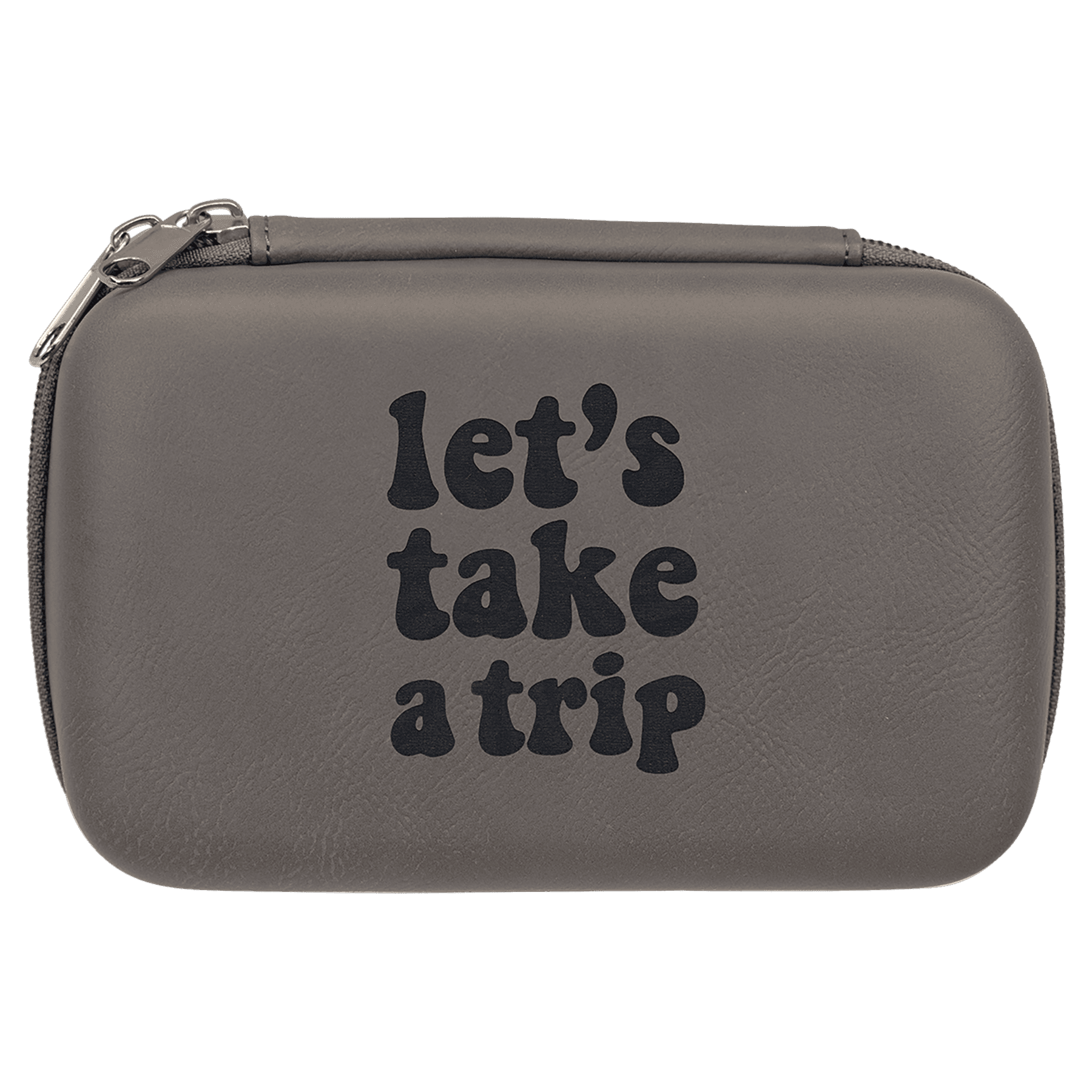 7" x 4" x 2.5" Gray Smoke Case