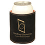 3.75" Black/Gold Leatherette Beverage Holder