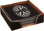 Leatherette 6 Coaster Set - CST19