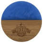 Acacia and Resin Coaster
