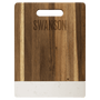 Acacia and Marble Cutting Board