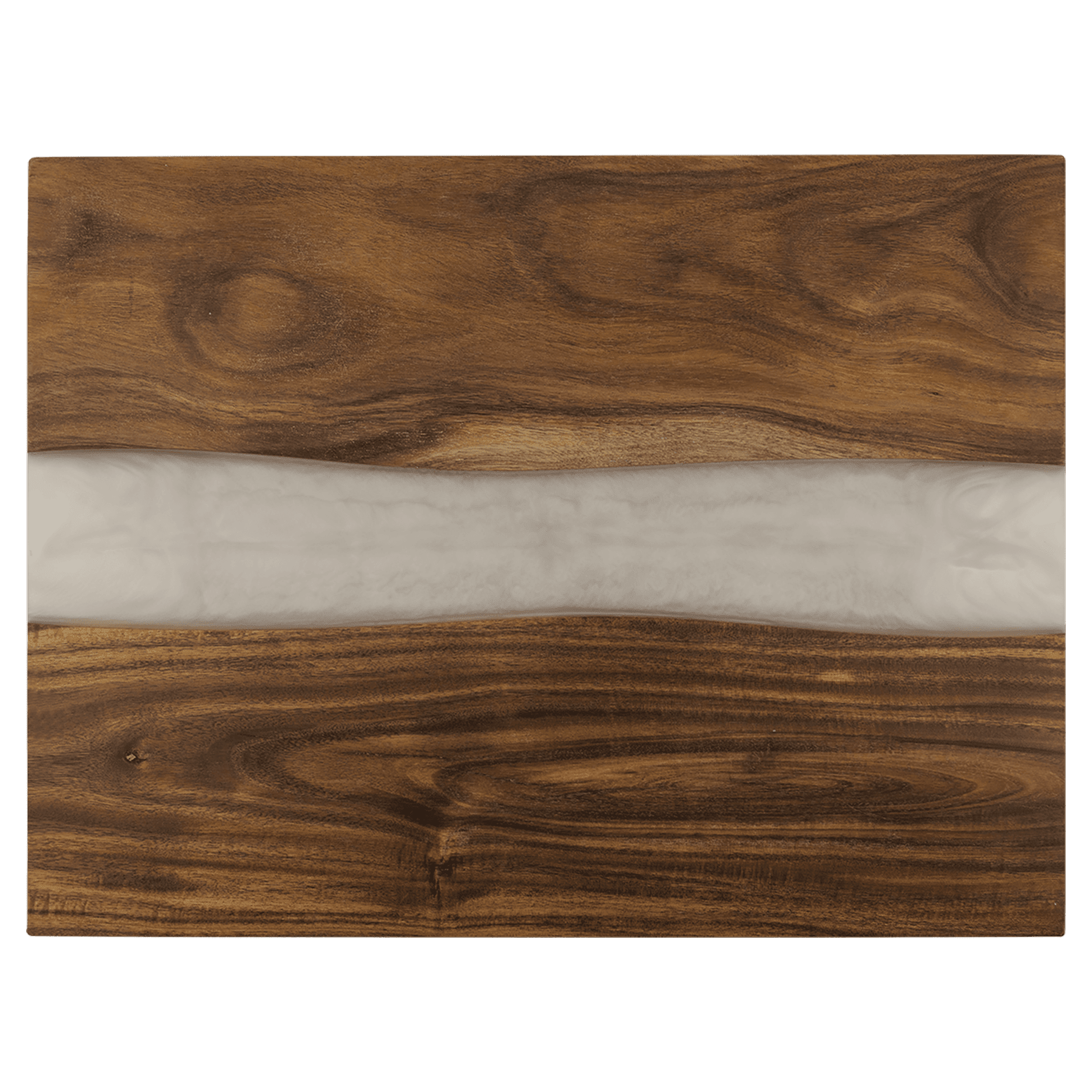 Acacia with Pearl Resin Serving Board - BA11