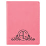 4.25" x 5.5" Pink Leatherette Passport Holder