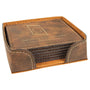 Leatherette 6 Coaster Set - CST19