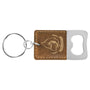 Rectangle Leatherette Bottle Opener Keychain - KCL11