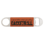 1.5" x 7" Basketball Leatherette Bottle Opener