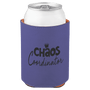 3.75" Purple Leatherette Beverage Holder