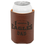 3.75" Football Leatherette Beverage Holder