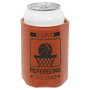 3.75" Basketball Leatherette Beverage Holder
