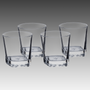 11 oz. Square Rocks Glasses in Gift Box w/Printed Sleeve