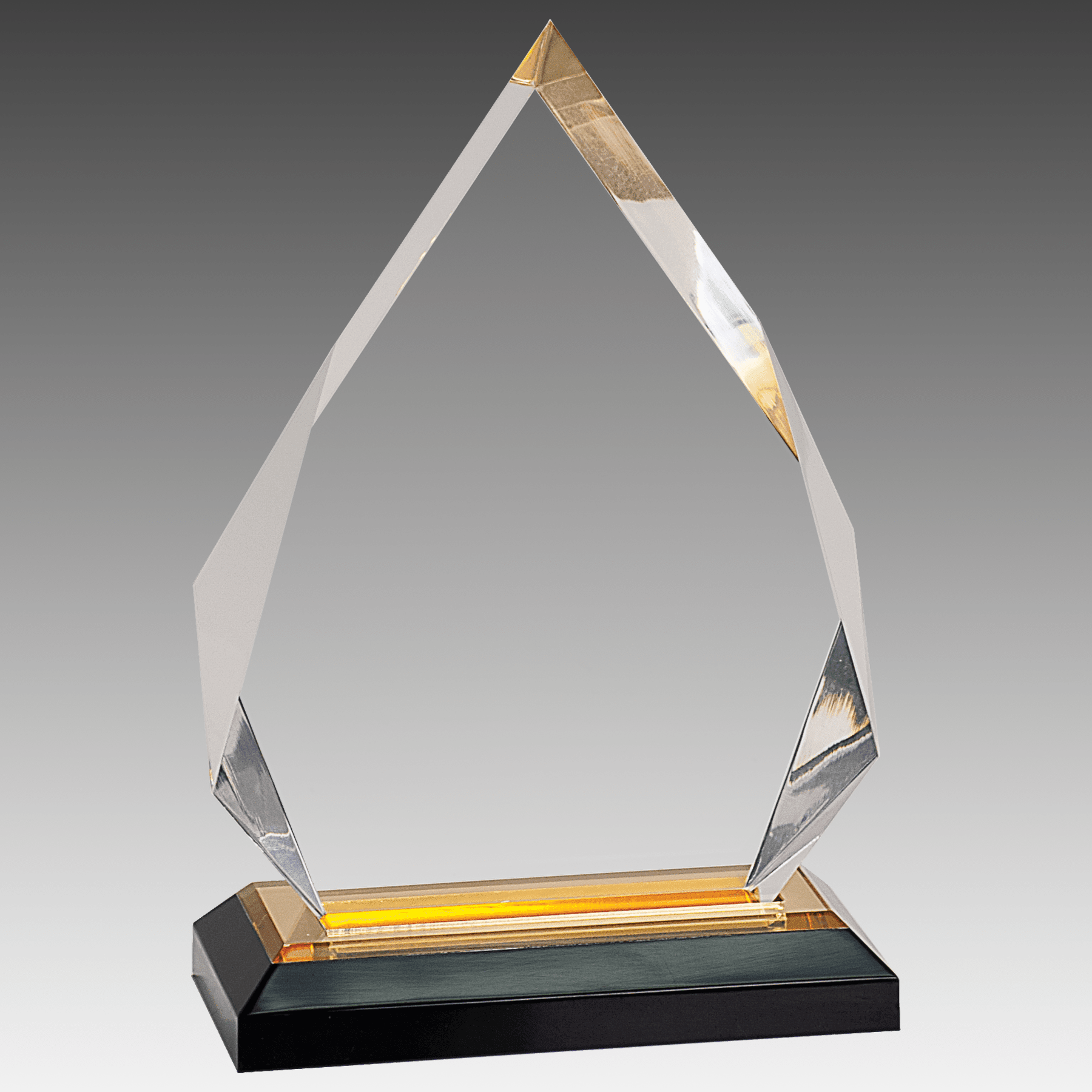 5.25" x 7.75" Gold Diamond Impress Acrylic