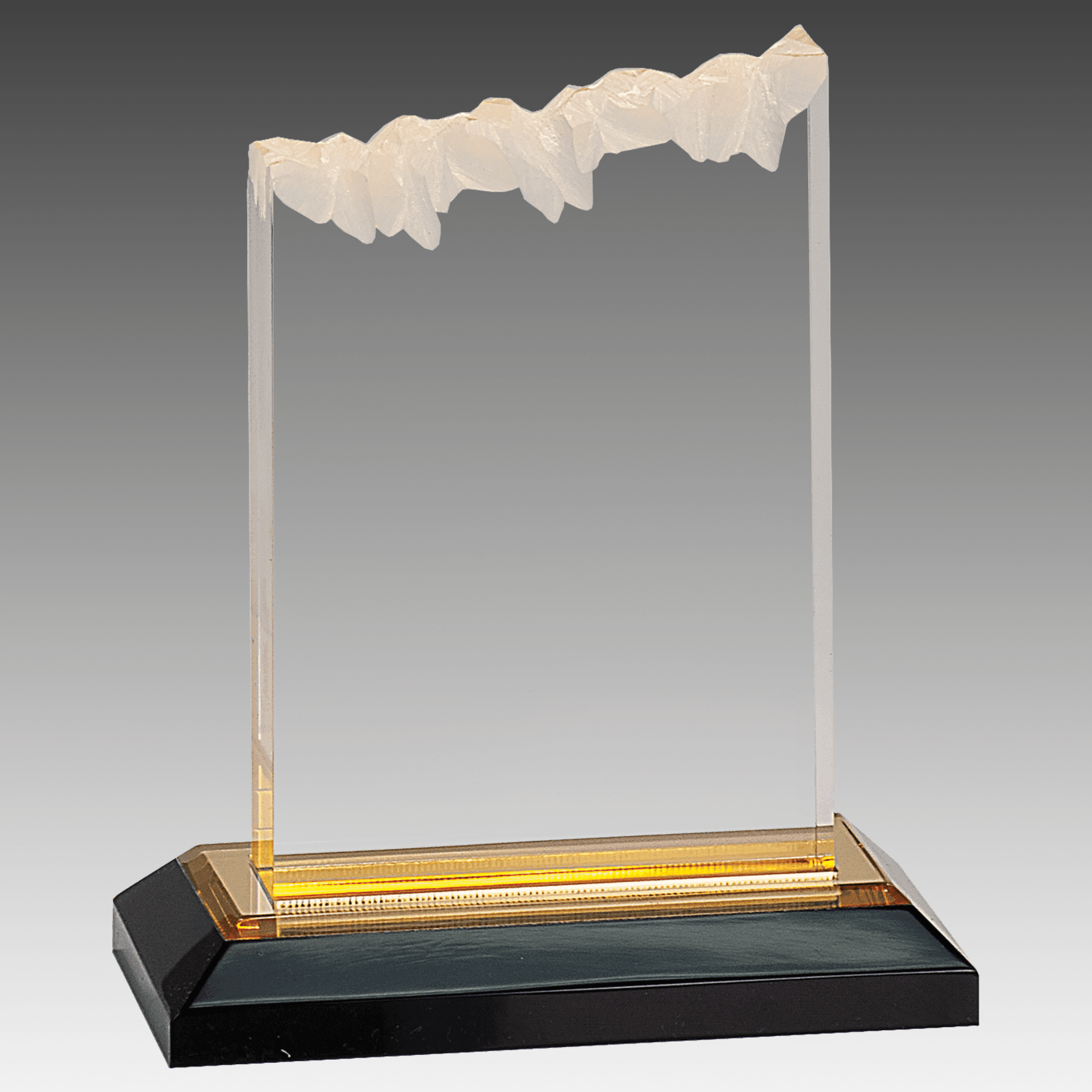 5" x 6" Gold Frosted Impress Acrylic