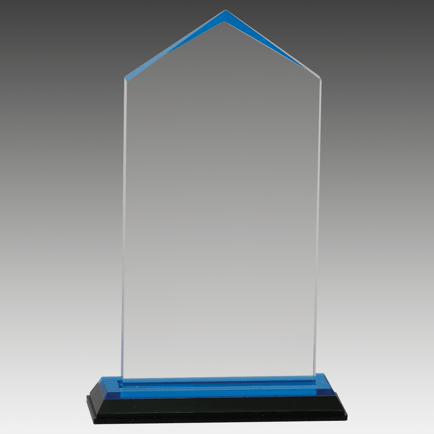 3.5" x 7.5" Blue Jewel Impress Acrylic