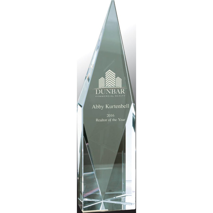 9.75" Crystal Diamond Tower