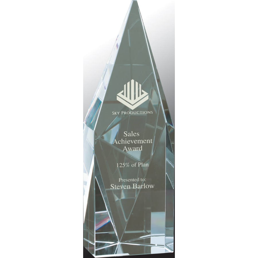 7.75" Crystal Diamond Tower