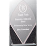 7.25" Oval Designer Glass Award
