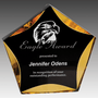 5" Black/Gold Luminary Star Acrylic