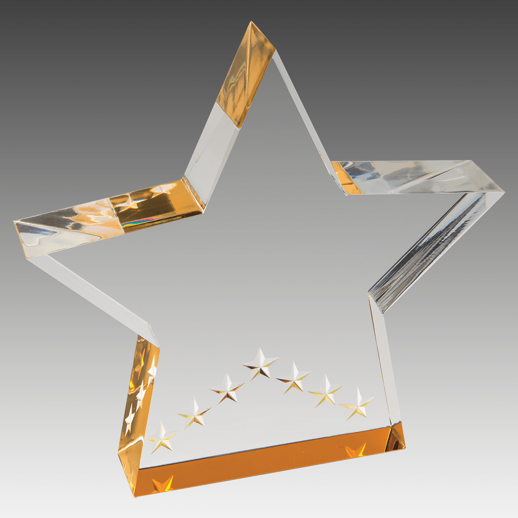 5" Gold Star Performer Acrylic