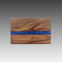 Rectangular Acacia Wood & Inlaid Resin Cutting Board