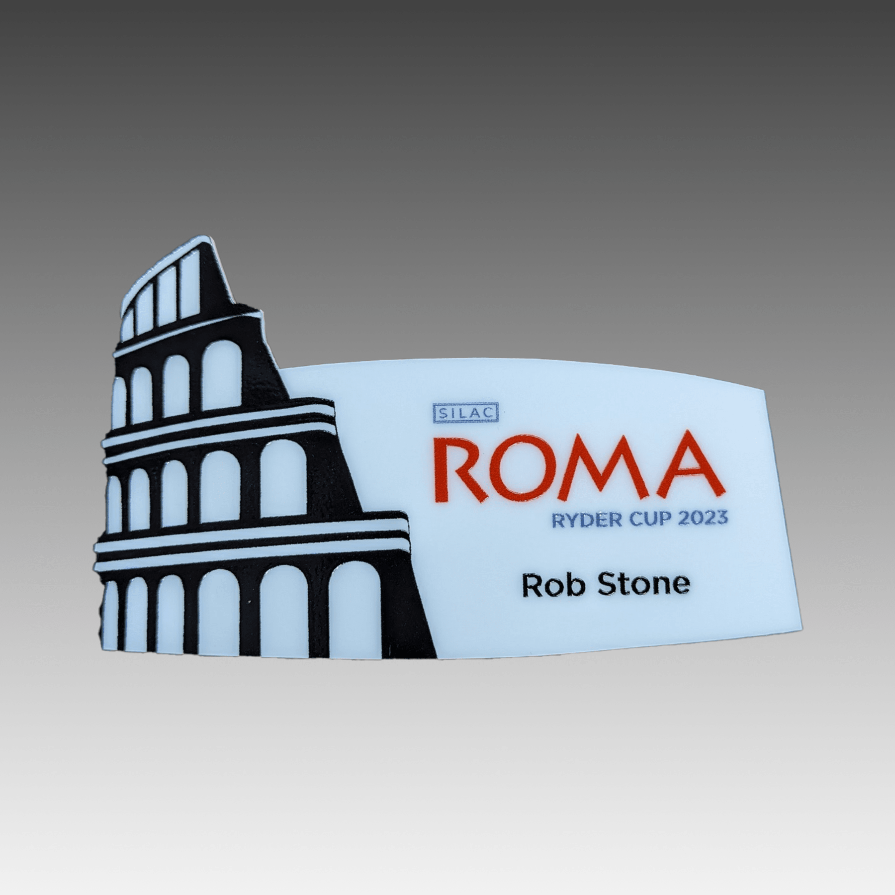 Custom Acrylic Name Badge - BDGX01