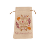 Burlap Drawstring Bags - SCK23