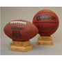 5.5" x 5.5" - Hardwood Basketball and Soccer Display Stands