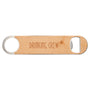 1.5" x 7" Bottle Opener with Wood Veneer