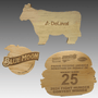 6" x 8" - Hardwood Cutting Boards - Custom Shapes