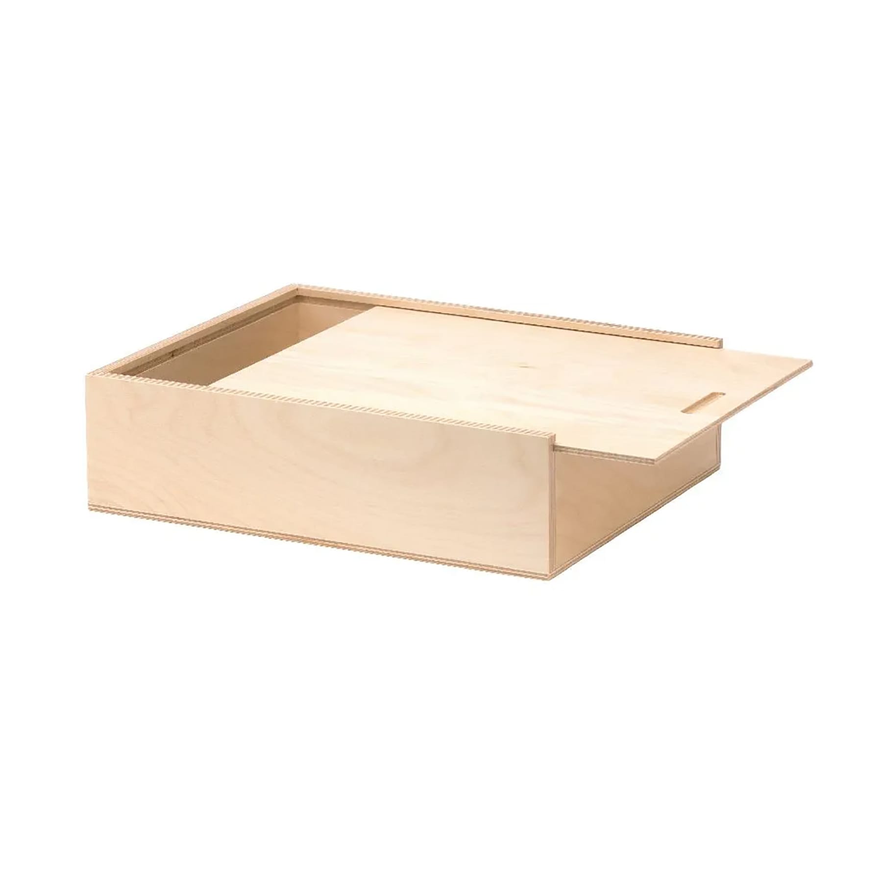 11.25" x 13.75" - Premium Wood Slide Top Box