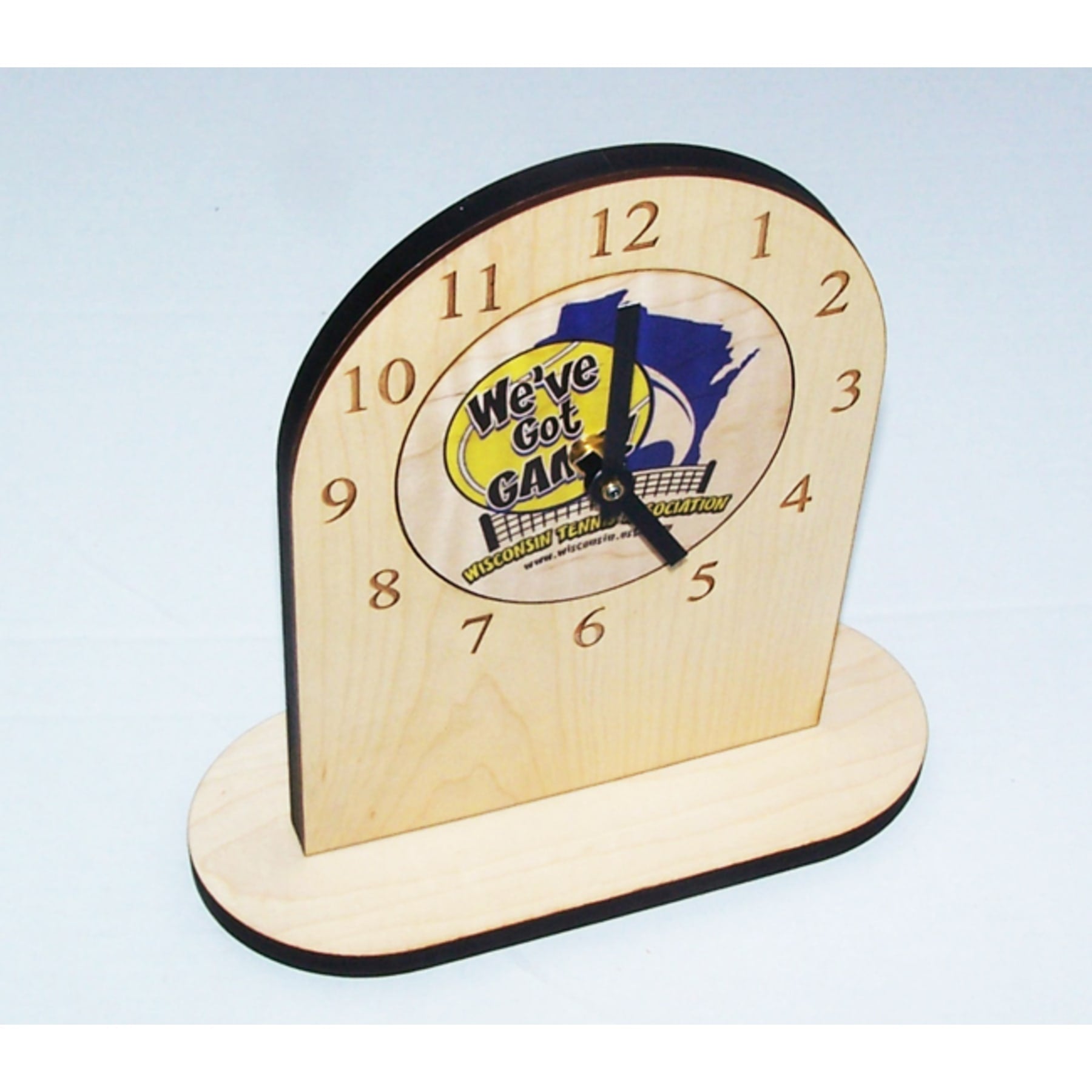 Custom Wood Desk Sign or Clock - SSX01