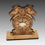 Custom Wood Desk Sign or Clock - SSX01