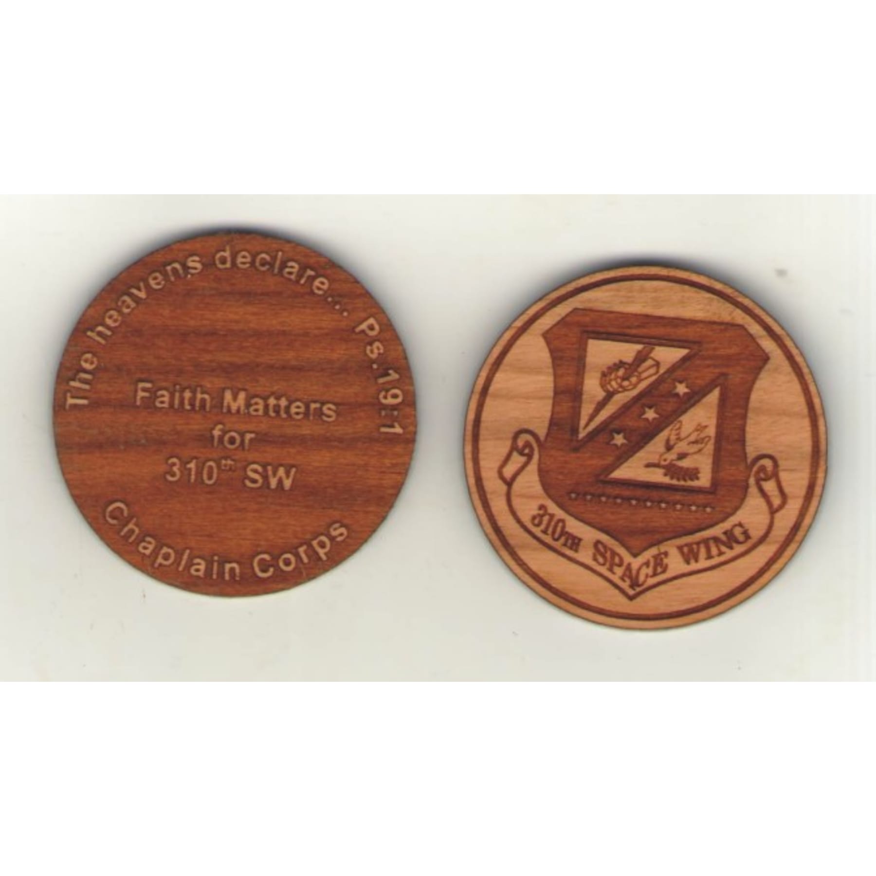 Custom Wood Coins - CONX01