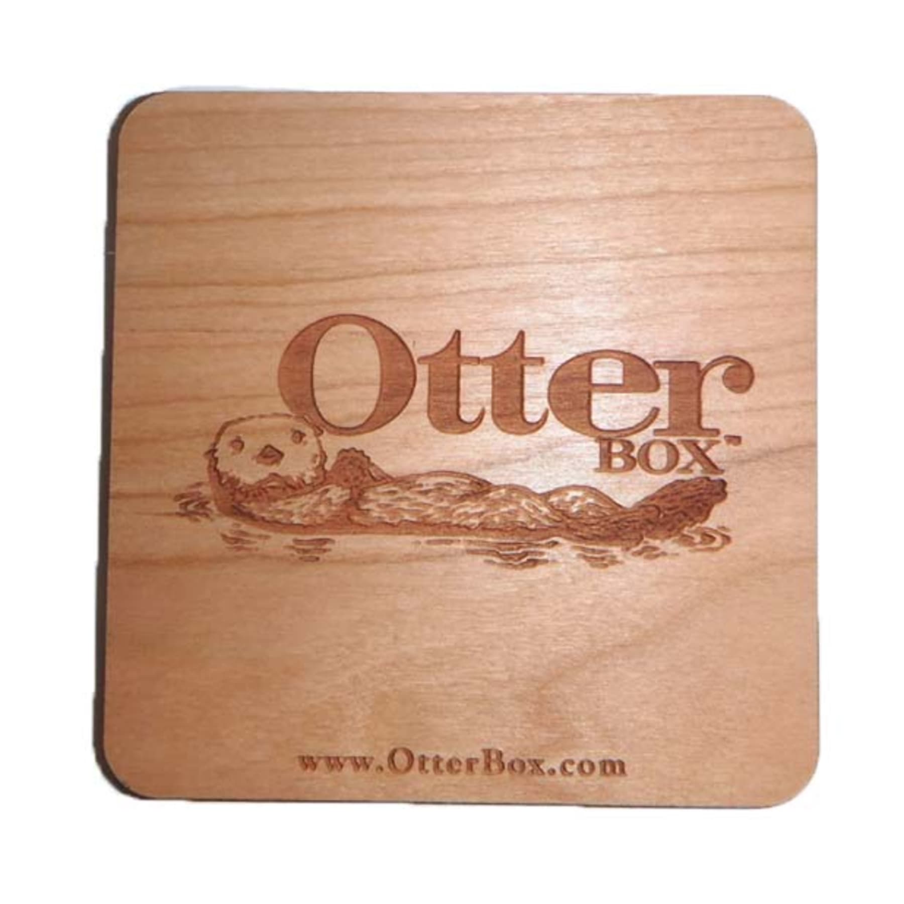 Custom Cut Hardwood Coasters - CST02