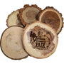 3.5" -  Pine Coasters with Bark Live Edge