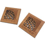 4" - Wood MDF Cutout Designs Coasters