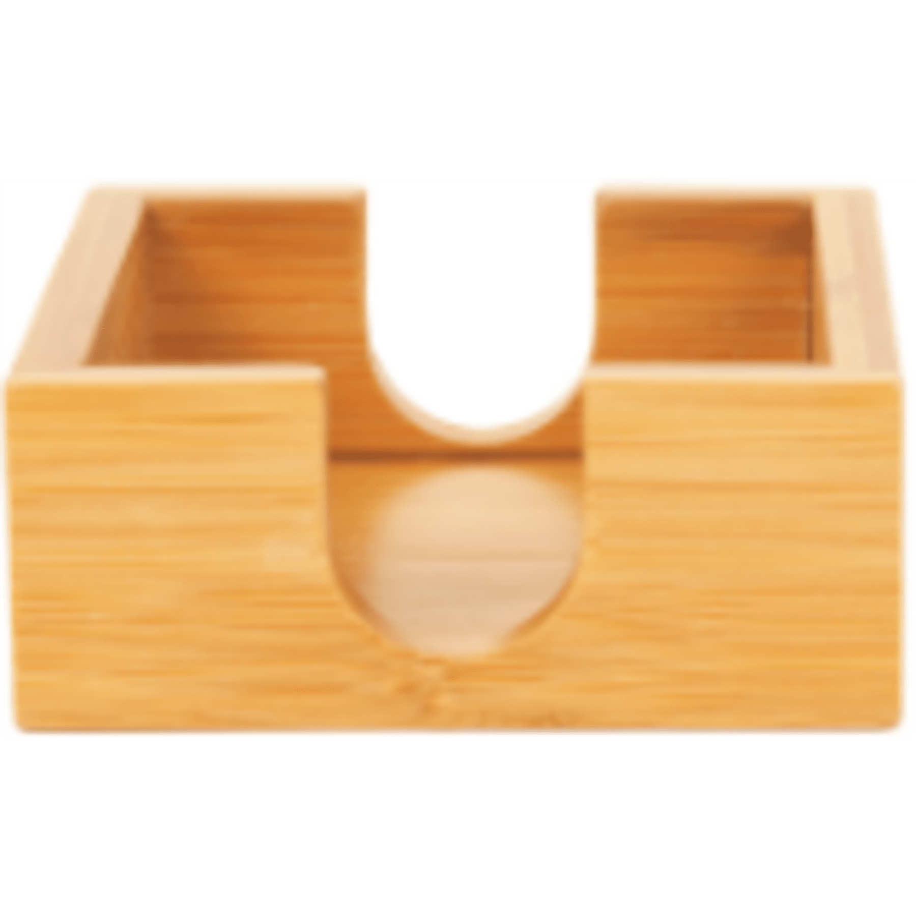 4" x 4" Bamboo Coaster Holder