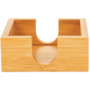 4" x 4" Bamboo Coaster Holder
