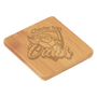 3.5" Round Bamboo Coaster