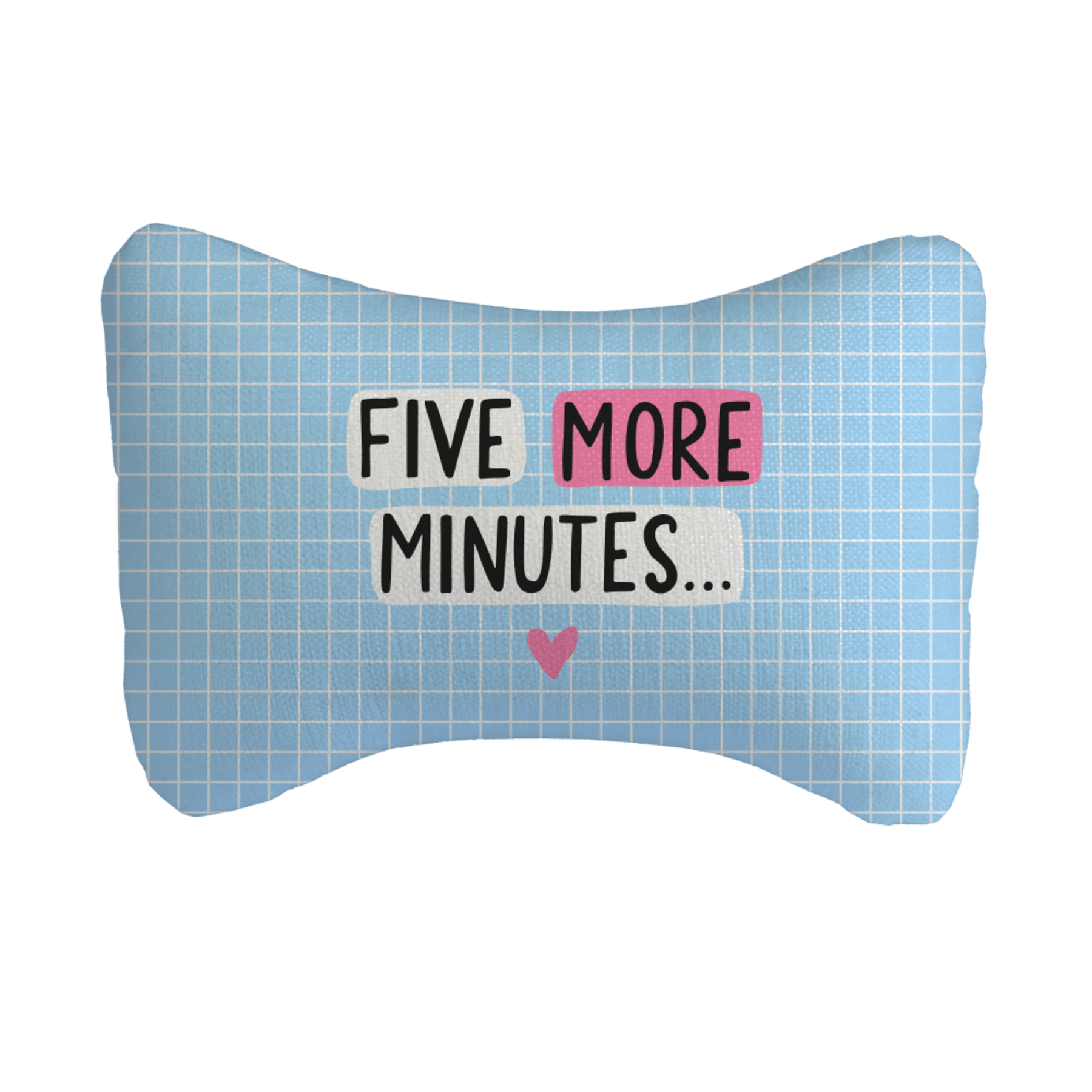 7.87" x 12.2" Linen Travel Pillow