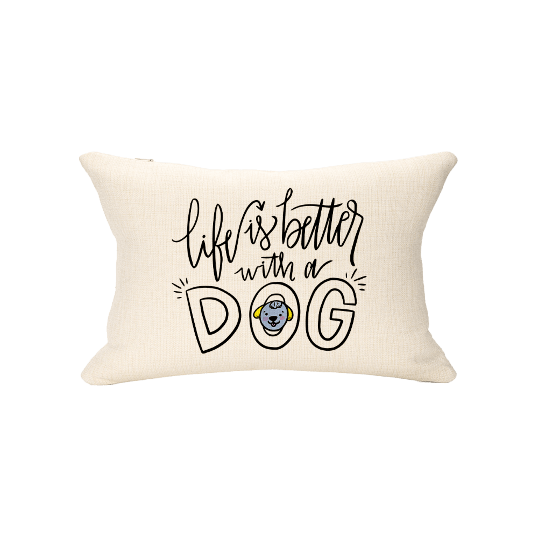 Linen Lumbar Pillow Cases