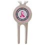 1.5" x 3" Silver Divot Tool with Sublimatable Insert