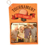White Sublimatable Golf Towel with Silver Grommet and Clip
