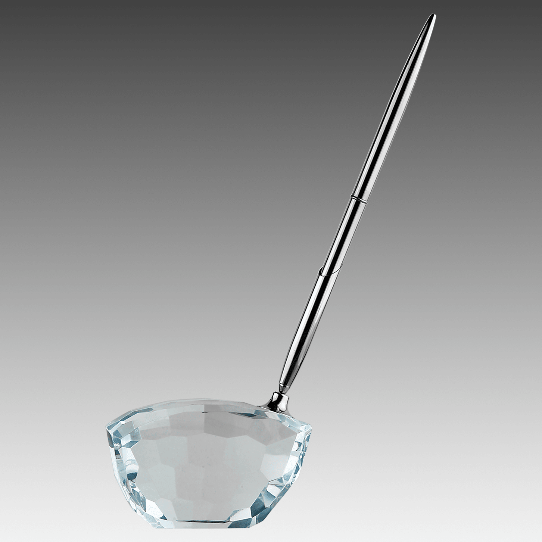 3.4" x 9" Crystal Golf Club with Pen