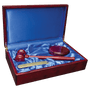 Rosewood Piano Finish Directors Gavel Set