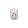 8 oz Frosted Glass