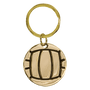 Volleyball Brass Keychain - KCB03