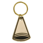 Megaphone Brass Keychain - KCB04
