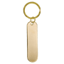 Gold Bar Brass Keychain - KCB07
