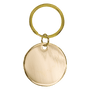 Blank Circle Brass Keychain - KCB12